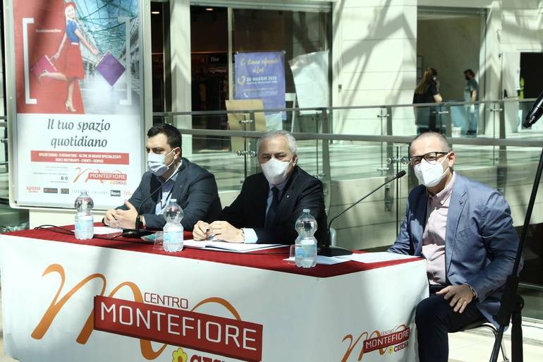 La conferenza stampa sull'ampliamento del Montefiore - Foto Sandra e Urbano