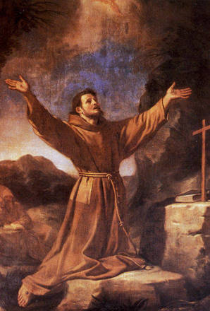 San Francesco riceve le stigmate - Guercino