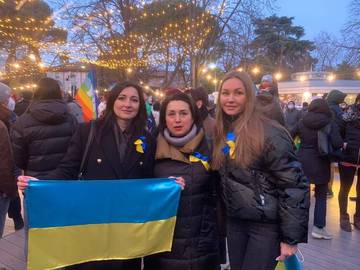 Natalia, Valeria e Ivanna, tre donne ucraine che abitano a Cesena