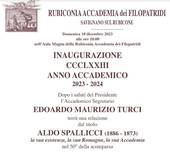 Aldo Spallicci, l'accademia dei Filopatridi presenta una monografia di Edoardo Turci