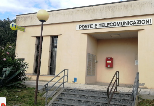 L'ufficio postale di Borghi (foto tratta da Google Maps)