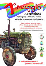 Carri agricoli alla festa del 1° maggio a Montiano