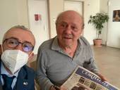 Nella foto Renzo Vitali e il direttore del Corriere Cesenate, Francesco Zanotti