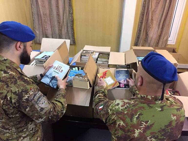Dalle biblioteche del Rubicone a Herat, oltre 200 libri donati alla missione militare in Afghanistan