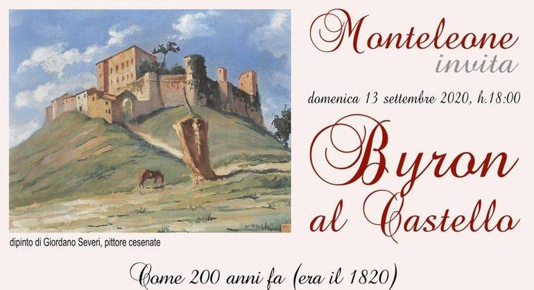 Dopo 200 anni Lord Byron torna al castello di Monteleone