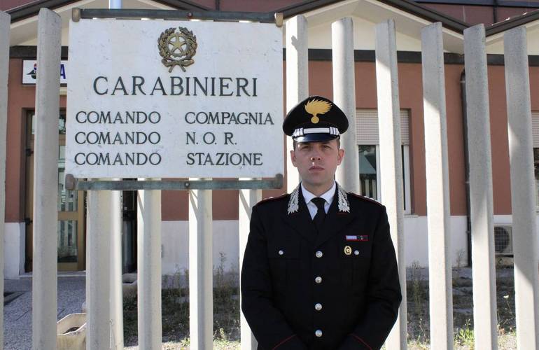 Il capitano Annunziata a Cesenatico (foto archivio Venturi)