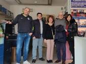 Nella foto da sinistra Alessandro Severi, Yuri Bartolini presidente di Idea Cooperativa, Linda Patricia Bazzocchi, Giorgio Buda e Barbara Salotti