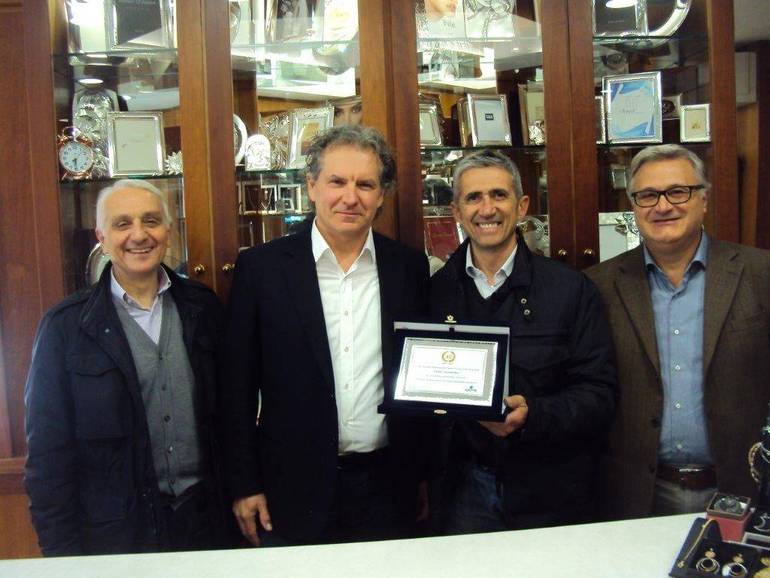 Gambettola, premiato l'orologiaio Alessandro Daltri