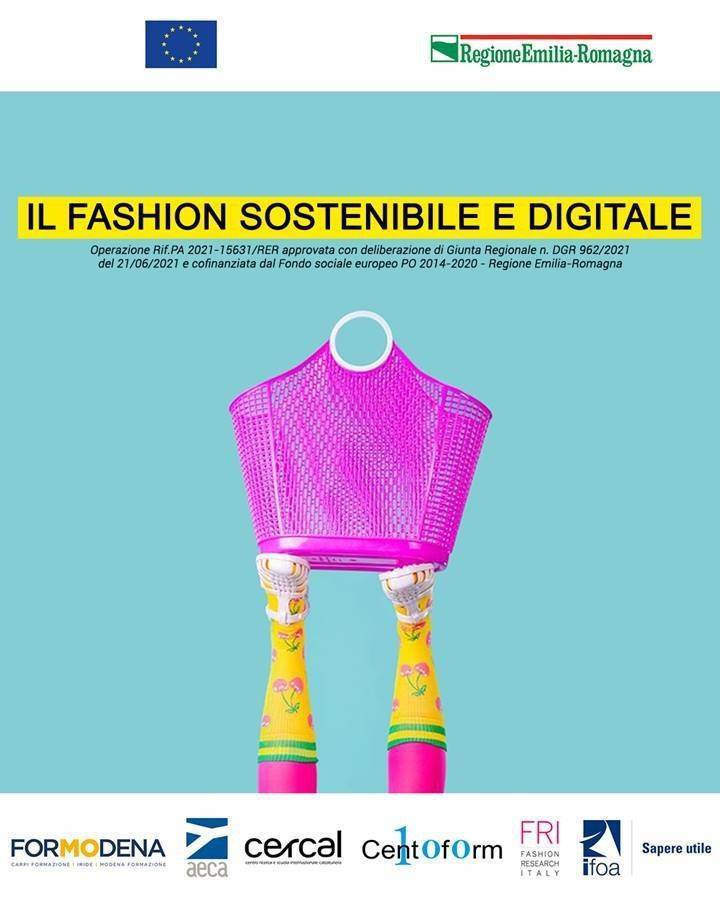 Il fashion sostenibile e digitale. Tre corsi del Cercal