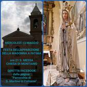 Madonna di Fatima. Il 13 maggio una Messa a Montiano 