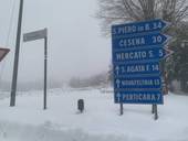 Al passo del Barbotto oggi pomeriggio c'erano almeno 50 centimetri di neve