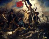 La libertà guida il popolo, Eugène Delacroix, 1830