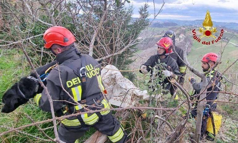 Le foto sono concesse dal comando provinciale dei Vigili del fuoco di Forlì-Cesena