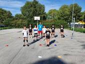 Foto: alcune squadre del Volley Club Cesena alla ripresa degli allenamenti.