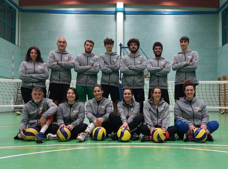Nella foto: il Sitting Volley Club Cesena