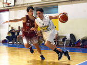 Nella foto, Amerigo Montalti, play del Cesena basket