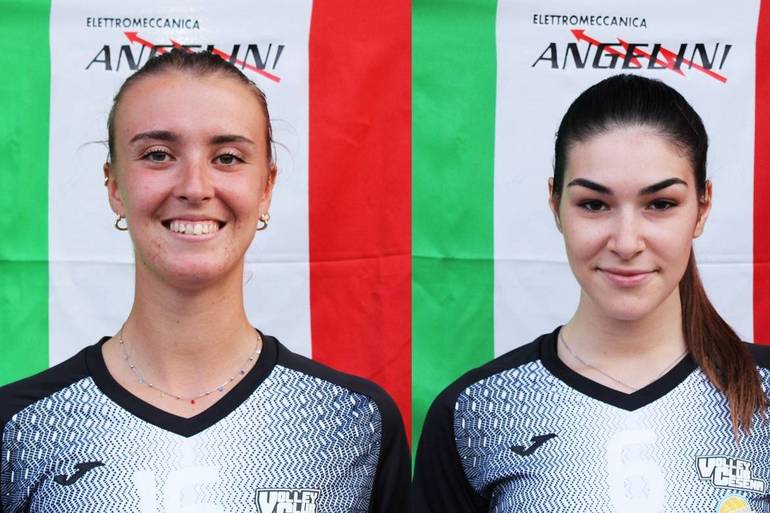 Nella foto: da sinistra Irene Caniato e Michela Gennari, centrali dell’Elettromeccanica Angelini Cesena 2022/23