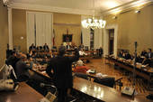 Il consiglio comunale di Cesena - Foto Cheope