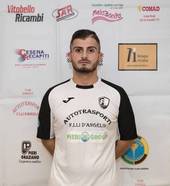 Nella foto d'archivio, il giocatore Emmanuele Capone della Futsal Cesena