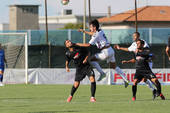  Uno dei due gol di Stiven Shpendi, foto Marco Rossi