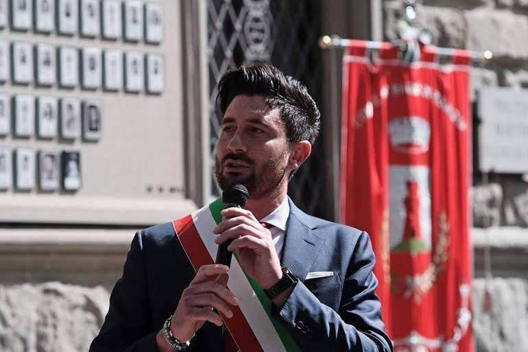 Nella foto, il sindaco di Bagno di Romagna, Marco Baccini