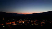 I colori dell'alba da San Piero in Bagno