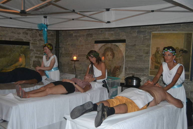 Le terme degli antichi romani, con massaggi annessi, rivivono a Bagno di Romagna