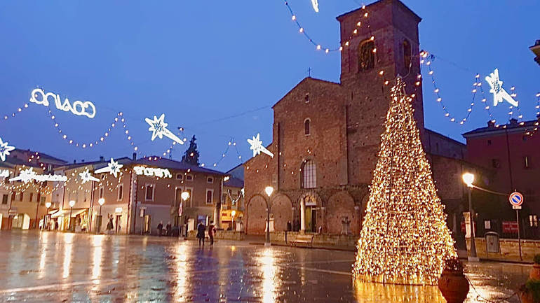 Luci di Natale a Sarsina