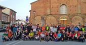I partecipanti alle escursioni a piedi ed in e-bike dello scorso fine settimana