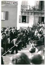 Tiro alla fune a Rontagnano (foto storica)