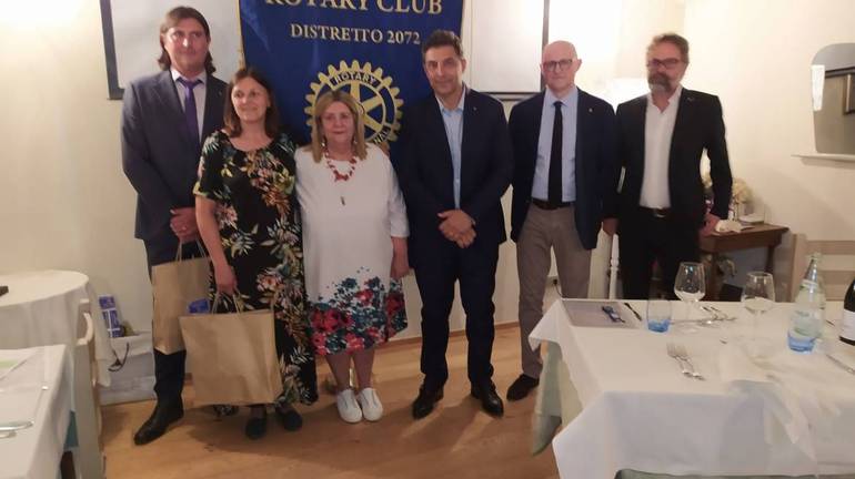 Rotary Cesena-Valle del Savio: l'ingresso di cinque nuovi soci