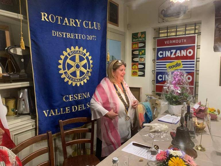Rotary Cesena-Valle del Savio. Un'altra annata per Maria Teresa Bonanni