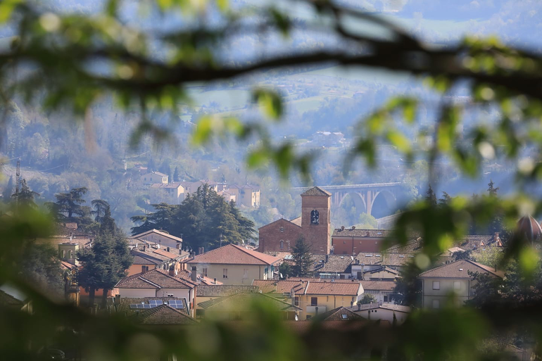 Vista di Sarsina - Foto archivio Comune