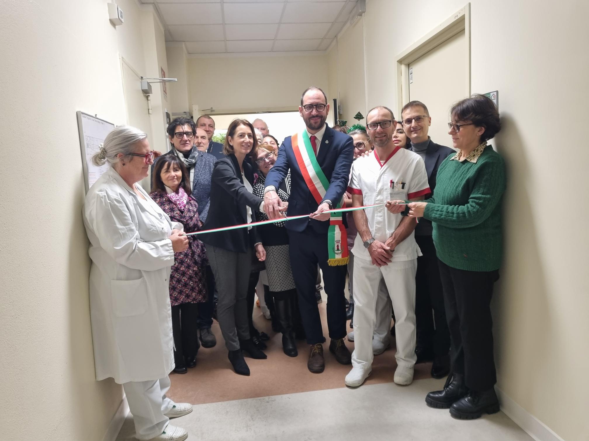 San Piero in Bagno, 19 dicembre: al primo piano dell'ospedale "Angioloni" inaugurati i rinnovati ambulatori della Casa della Comunità