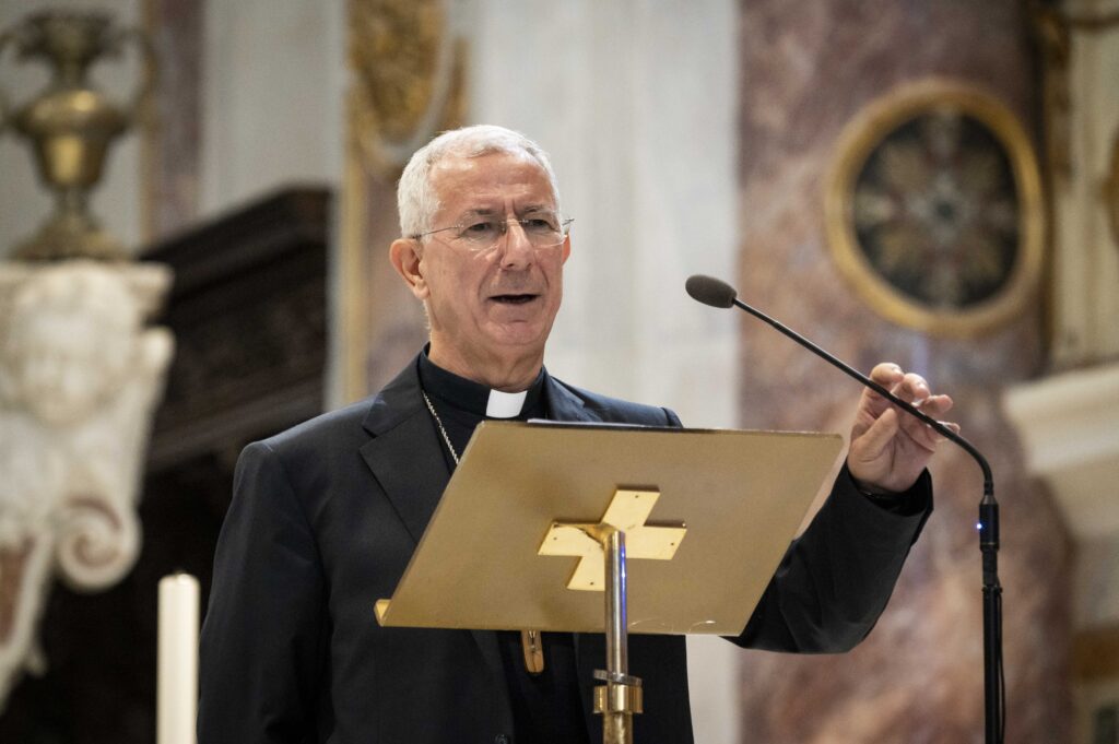 Nella foto Siciliani-Gennari/SIR, monsignor Antonio Giuseppe Caiazzo