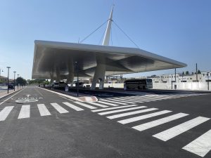 La foto è stata scattata poco fa, sotto i 36 gradi di oggi, 26 giugno, poco dopo le 16,30