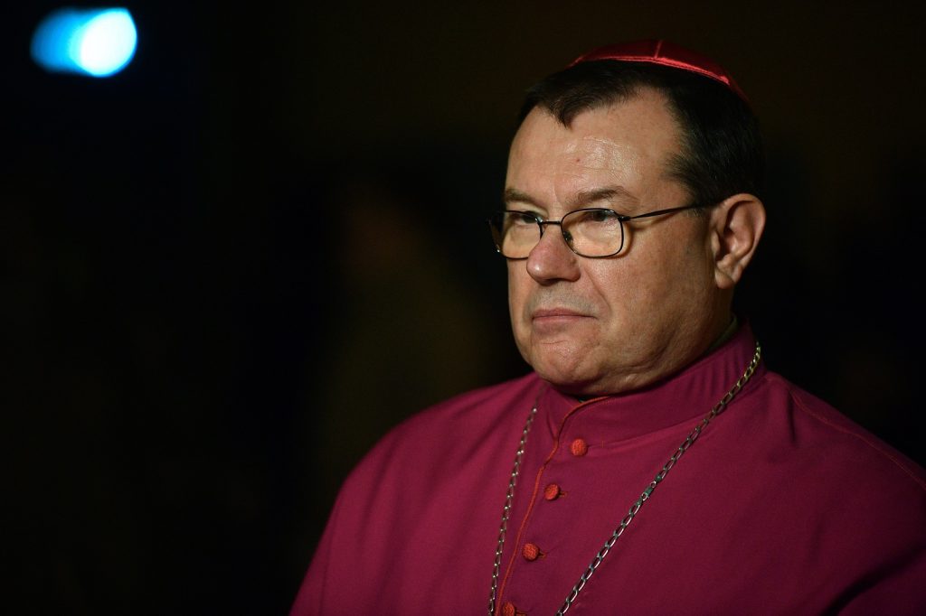 Monsignor Paolo Pezzi, arcivescovo di Mosca. Foto Afp/SIR