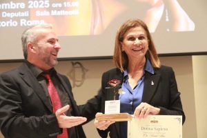 Nella foto Gianfranco Gori e Souad Sbai