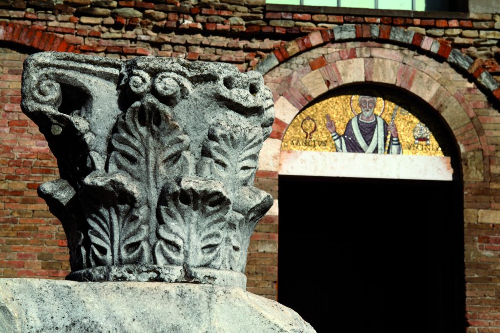 Particolare della Concattedrale di Sarsina. Foto archivio Claudio Pagiarani